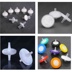 Đầu lọc Nylon Syring filter lỗ lọc 0.45um; Đường kính 25mm