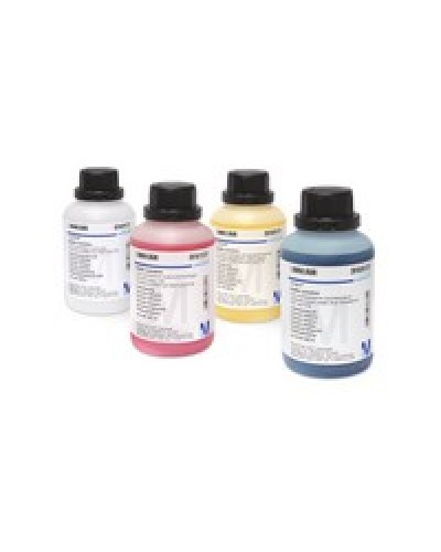 Buffer solution (boric acid/potassium chloride/sodium hydroxide) colour coded: blue, traceable to NIST and PTB pH 10.00 (25°C) CertiPUR® Buffer solution (boric acid/potassium chloride/sodium hydroxide) colour coded: blue, traceable to NIST and PTB pH 10.00 (25°C) CertiPUR®