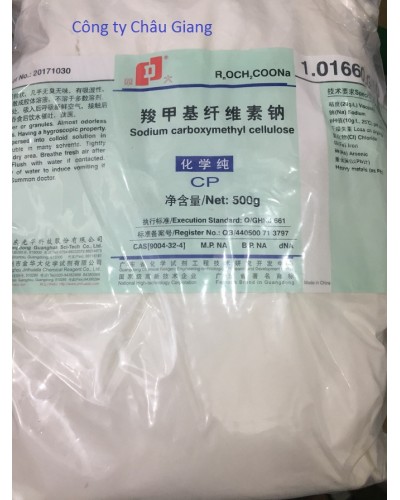 Sodium carboxymethyl cellulose (CMC) RnOCH2COONa