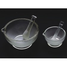 Cối chày thủy tinh fi 7.5cm